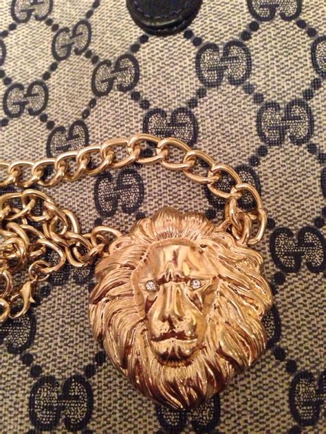 versace lion necklace|versace jewellery uk.